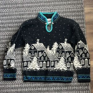 Vintage Wool Sweater Ski style